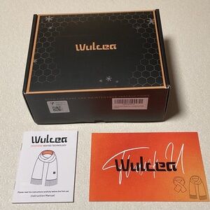 Heated Scarf Black Graphene